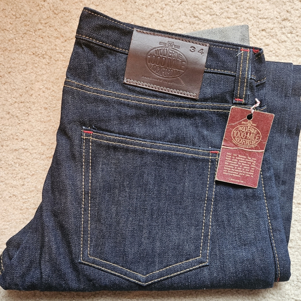 Wolverine 1000 Mile Selvege Denim Jeans